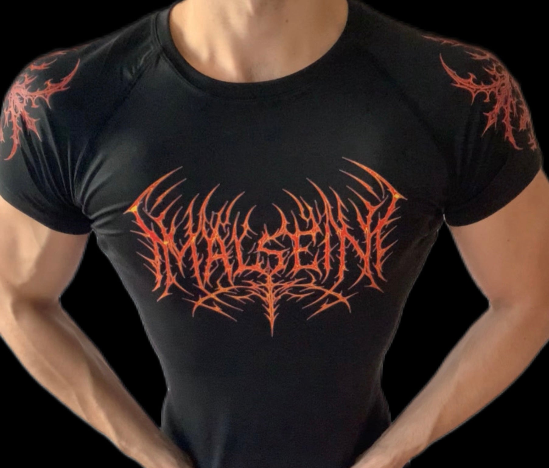 BURNING SOUL Compression Shirt